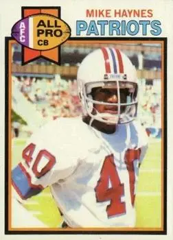 1979 Topps #35 - Mike Haynes - New England Patriots