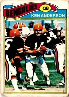 1977 Topps Mexican #235 - Ken Anderson - Cincinnati Bengals