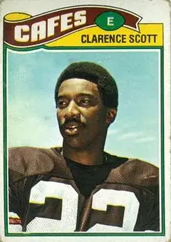 1977 Topps Mexican #238 - Clarence Scott - Cleveland Browns