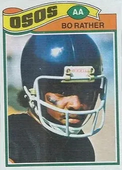 1977 Topps Mexican #239 - Bo Rather - Chicago Bears