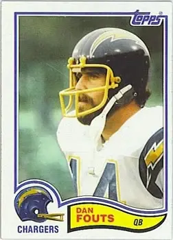1982 Topps #230 - Dan Fouts - San Diego Chargers