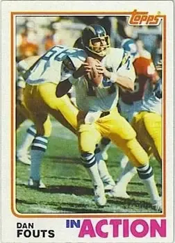 1982 Topps #231 - Dan Fouts - San Diego Chargers
