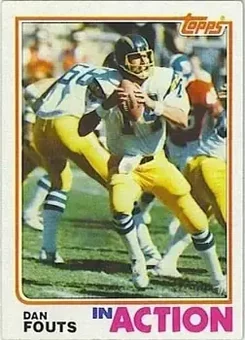 1982 Topps #231 - Dan Fouts - San Diego Chargers