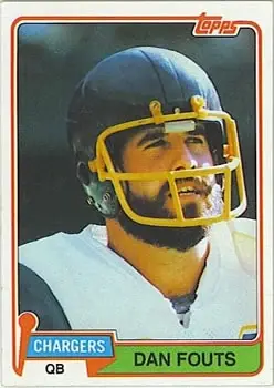 1981 Topps #265 - Dan Fouts - San Diego Chargers