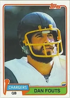 1981 Topps #265 - Dan Fouts - San Diego Chargers