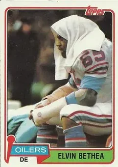 1981 Topps #272 - Elvin Bethea - Houston Oilers