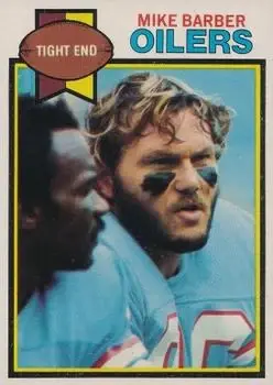 1979 Topps #37 - Mike Barber - Houston Oilers