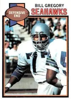 1979 Topps #39 - Bill Gregory - Seattle Seahawks