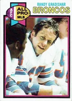 1979 Topps #40 - Randy Gradishar - Denver Broncos