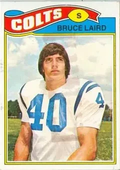 1977 Topps Mexican #249 - Bruce Laird - Baltimore Colts