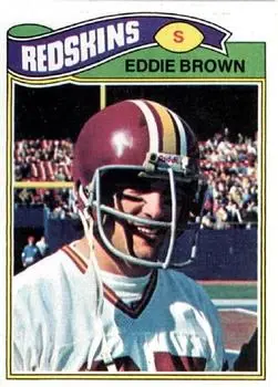 1977 Topps #231 - Eddie Brown - Washington Redskins