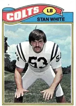 1977 Topps #232 - Stan White - Baltimore Colts