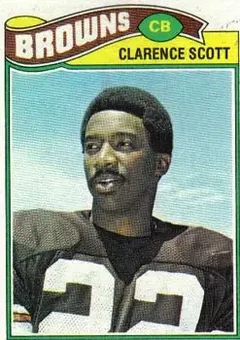 1977 Topps #238 - Clarence Scott - Cleveland Browns