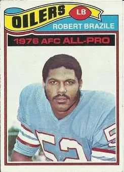 1977 Topps #240 - Robert Brazile - Houston Oilers