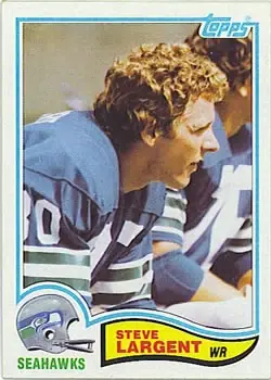1982 Topps #249 - Steve Largent - Seattle Seahawks