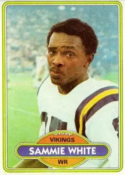 1980 Topps #42 - Sammy White - Minnesota Vikings