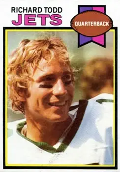 1979 Topps #41 - Richard Todd - New York Jets