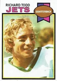 1979 Topps #41 - Richard Todd - New York Jets