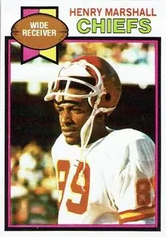 1979 Topps #42 - Henry Marshall - Kansas City Chiefs