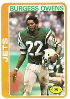 1978 Topps #121 - Burgess Owens - New York Jets