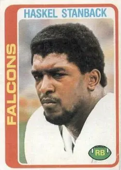 1978 Topps #123 - Haskel Stanback - Atlanta Falcons