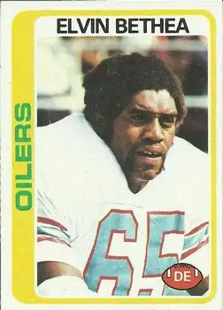 1978 Topps #127 - Elvin Bethea - Houston Oilers