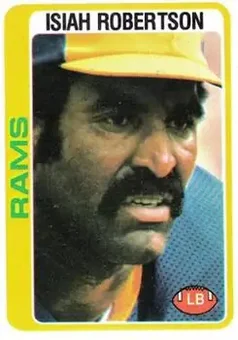 1978 Topps #130 - Isiah Robertson - Los Angeles Rams