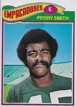 1977 Topps Mexican #253 - Perry Smith - Green Bay Packers