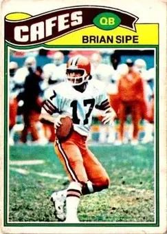 1977 Topps Mexican #259 - Brian Sipe - Cleveland Browns