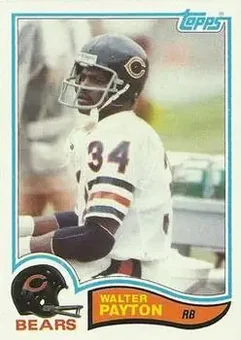 1982 Topps #302 - Walter Payton - Chicago Bears