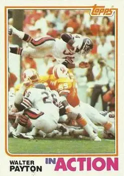 1982 Topps #303 - Walter Payton - Chicago Bears