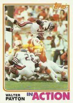 1982 Topps #303 - Walter Payton - Chicago Bears