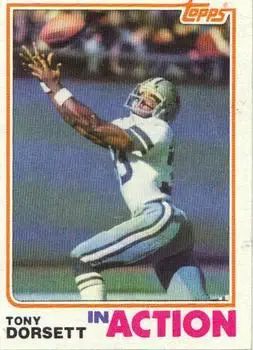 1982 Topps #312 - Tony Dorsett - Dallas Cowboys