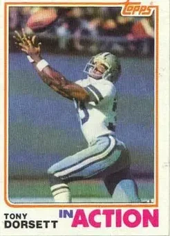 1982 Topps #312 - Tony Dorsett - Dallas Cowboys