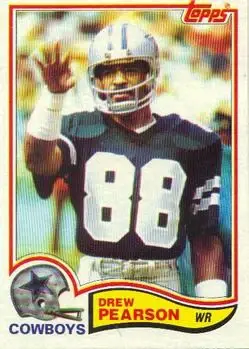 1982 Topps #321 - Drew Pearson - Dallas Cowboys
