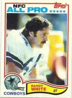 1982 Topps #331 - Randy White - Dallas Cowboys