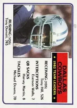 1983 Topps #42 - Tony Dorsett - Dallas Cowboys