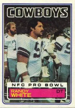 1983 Topps #57 - Randy White - Dallas Cowboys