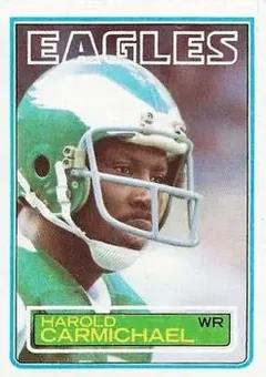 1983 Topps #137 - Harold Carmichael - Philadelphia Eagles
