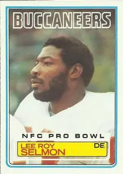 1983 Topps #182 - Lee Roy Selmon - Tampa Bay Buccaneers