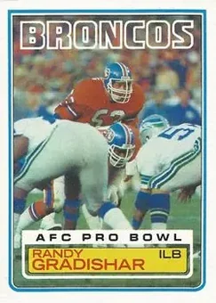 1983 Topps #262 - Randy Gradishar - Denver Broncos