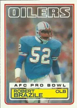 1983 Topps #275 - Robert Brazile - Houston Oilers
