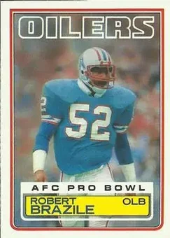 1983 Topps #275 - Robert Brazile - Houston Oilers