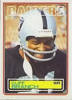 1983 Topps #297 - Cliff Branch - Los Angeles Raiders