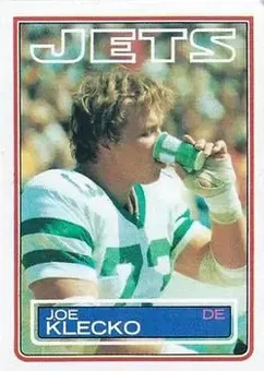 1983 Topps #346 - Joe Klecko - New York Jets