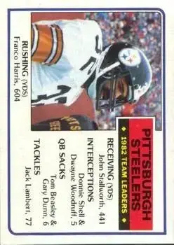 1983 Topps #355 - Franco Harris - Pittsburgh Steelers