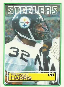 1983 Topps #362 - Franco Harris - Pittsburgh Steelers