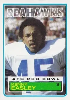 1983 Topps #384 - Kenny Easley - Seattle Seahawks