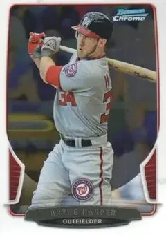 2013 Bowman Chrome #1 - Bryce Harper - Washington Nationals