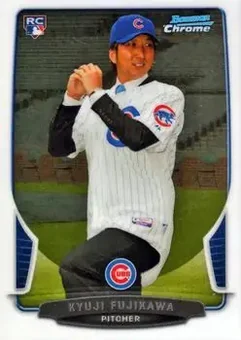 2013 Bowman Chrome #8 - Kyuji Fujikawa - Chicago Cubs